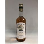 Bowmore Legend 70cl bottle of single malt Scotch whisky.