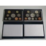 Two Royal Mint proof coin sets, 1996 and 1997.