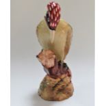 A Beswick Pottery model of a woodpecker No.1218, height 22cm.