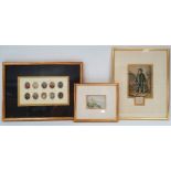 Three framed Baxter prints, one with the allied sovereigns and the commanders of their forces,