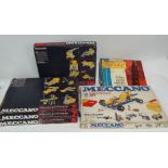 Meccano 770 Parts No.8, together with a similar /7 set/4M set/motorised construction set and a