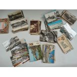 A large quantity of vintage topographical postcards, mostly foreign.