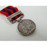 A Victorian India General Service medal with North West Frontier bar awarded to KAWN (?) SINGH 16TH