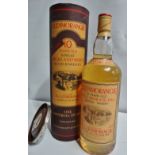 A bottle of Glenmorangie 10 Years Old Imperial Quart Single Highland Malt, 1.13 litre.
