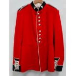 An Irish Guards red woollen jacket.
