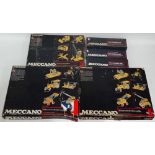 Seven Meccano conversion sets etc.