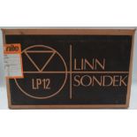 A Linn Sondek LP12 turntable with Linn Basik LV X tone arm and with Linn K9 stylus, serial No.