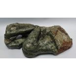 Reclining Nude Green marble Width 34cm