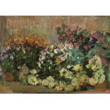 ROY ABELL (1931-2020) Still Life Of Flowers Colour pastel Signed 41 x 58cm