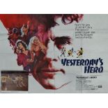 Yesterday's Hero UK Quad poster 758 x 1012mm Together with eight promotional cards