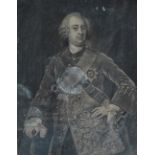 Five Georgian portraits Mezzotints Largest 36 x 30cm