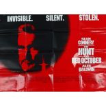 Red October UK Quad poster 760 x 1010mm