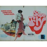 Super Fly UK Quad poster 760 x 1010mm