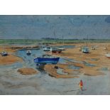 NORMAN BUCHANAN (1910-2004) Wells, Next To The Sea Watercolour Signed and dated 78 19 x 26cm