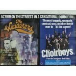 The Wanderers and The Choir Boys UK Quad poster 760 x 1010mm