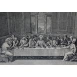 The Last Supper and two others Engravings Largest 40 x 32cm