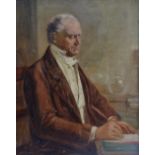 ERSKINE NICOL (1825-1904) The Doctor Oil on canvas Signed and inscribed 51.5 x 41cm