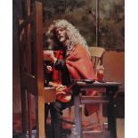 ROBERT OSCAR LENKIEWICZ (1941-2002) Self Portrait At Easel 1992 Print X/XV Signed With certificate