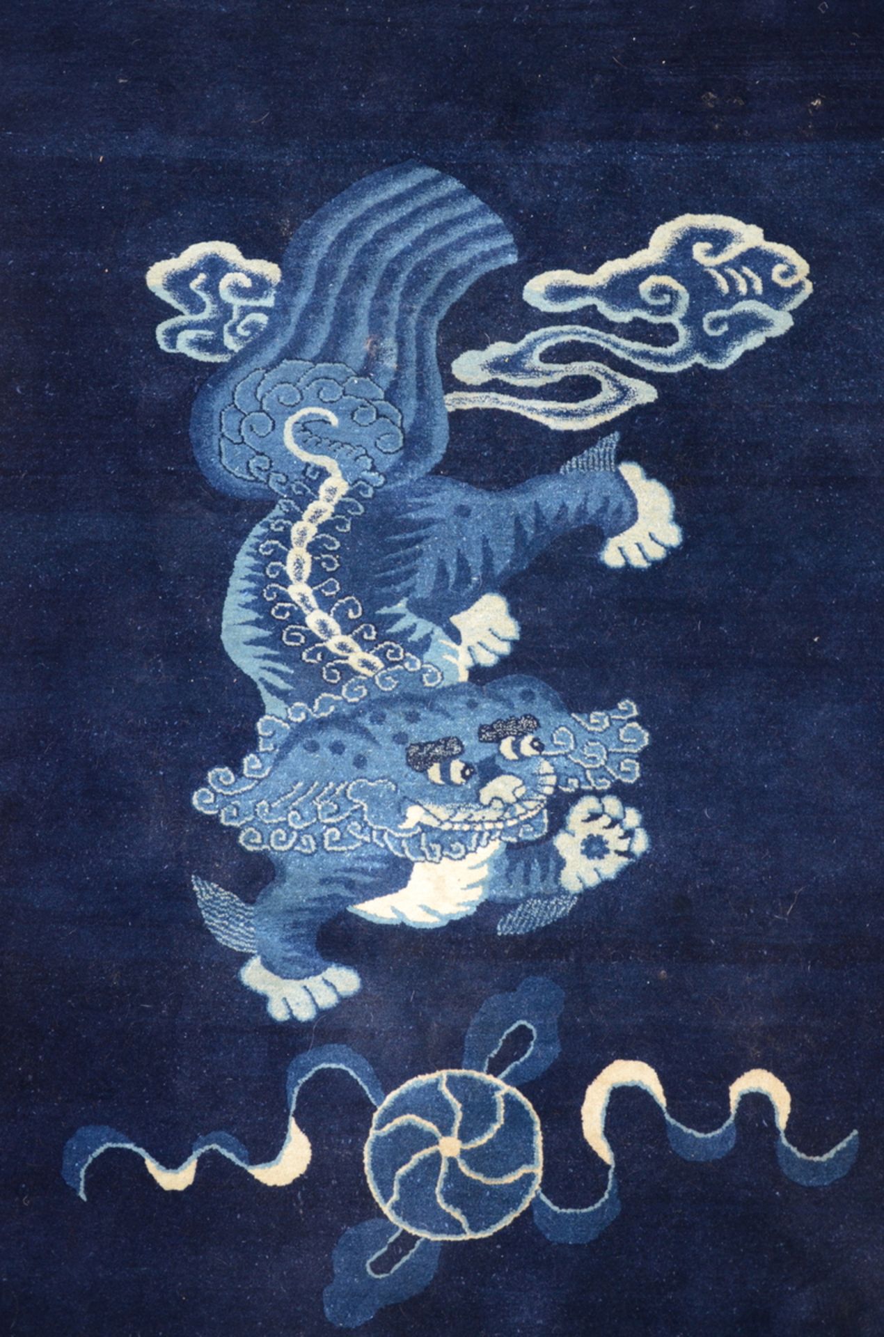 Chinese wool carpet 'Foo dog' (182x125 cm) - Image 2 of 4