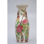 Chinese porcelain vase 'birds and flowers' (60 cm)