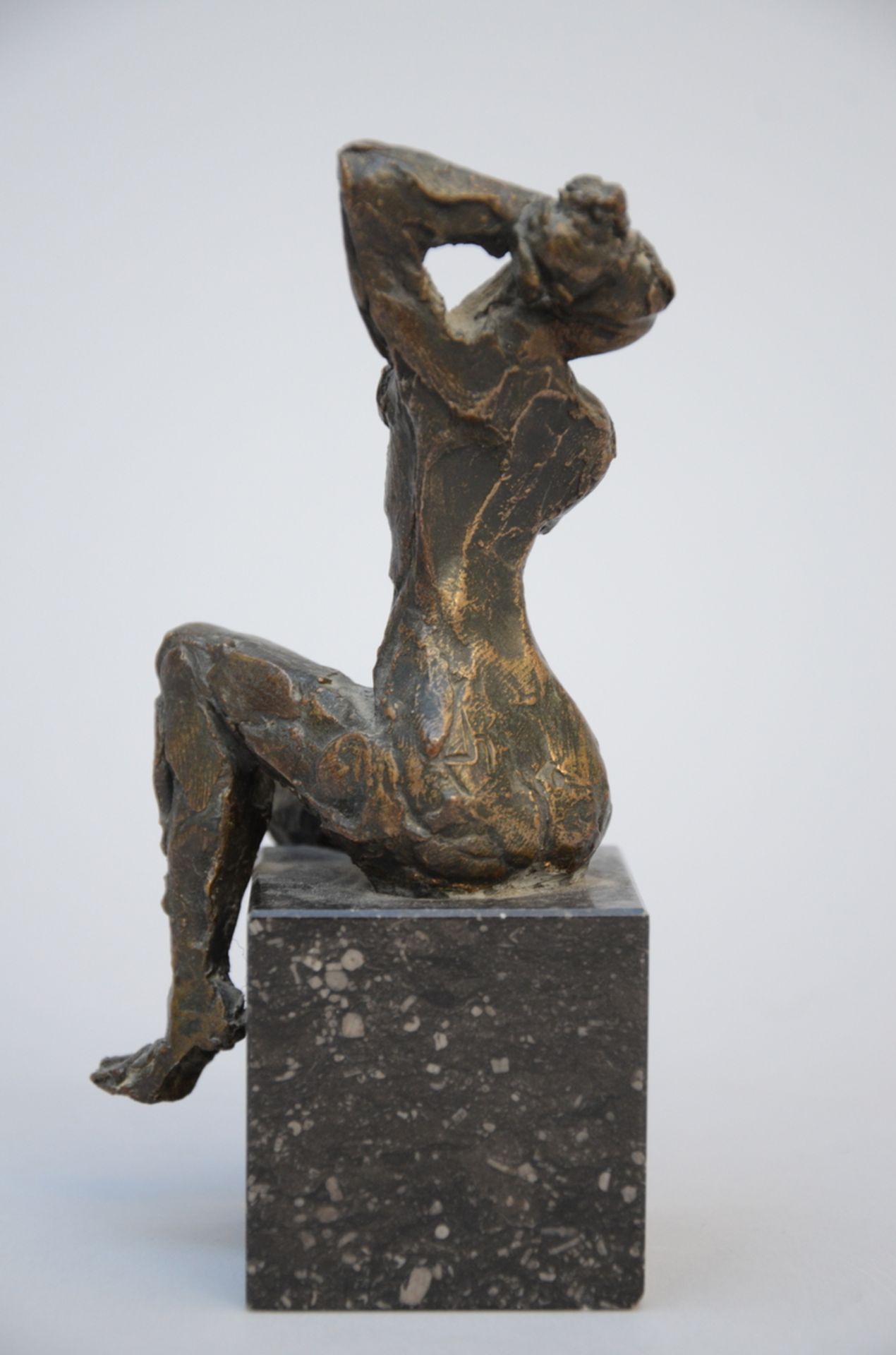 Jos De Decker: bronze sculpture 'nude figure' (14.5 cm) - Bild 2 aus 3