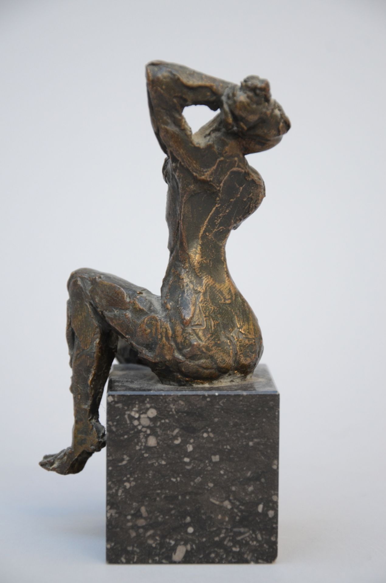 Jos De Decker: bronze sculpture 'nude figure' (14.5 cm) - Image 2 of 3