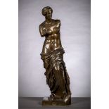 Barbedienne: statue en bronze 'Vénus' (88 cm)