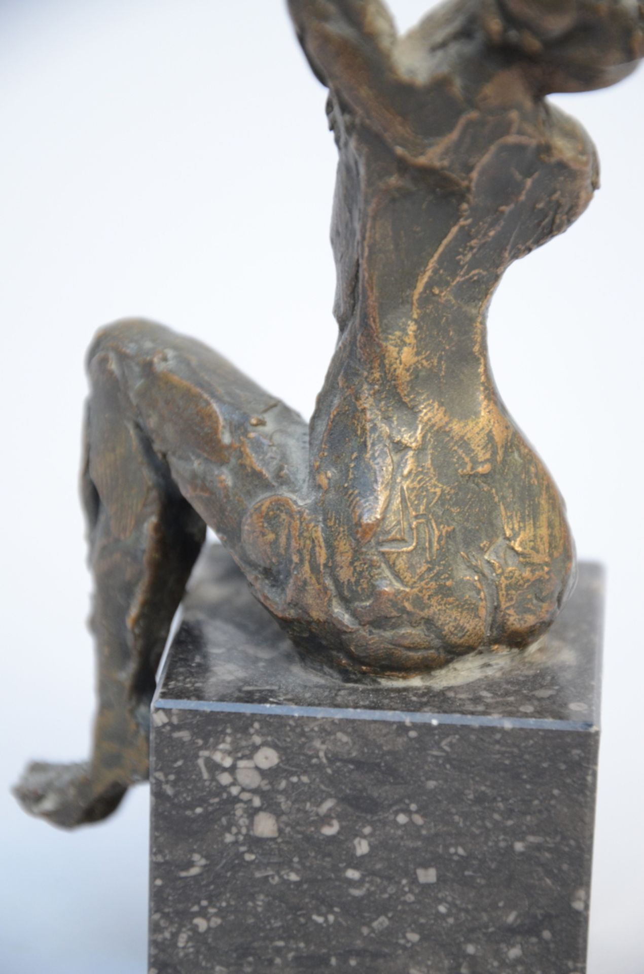 Jos De Decker: bronze sculpture 'nude figure' (14.5 cm) - Image 3 of 3