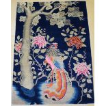 Chinese wool carpet 'phoenix' (182x132 cm)