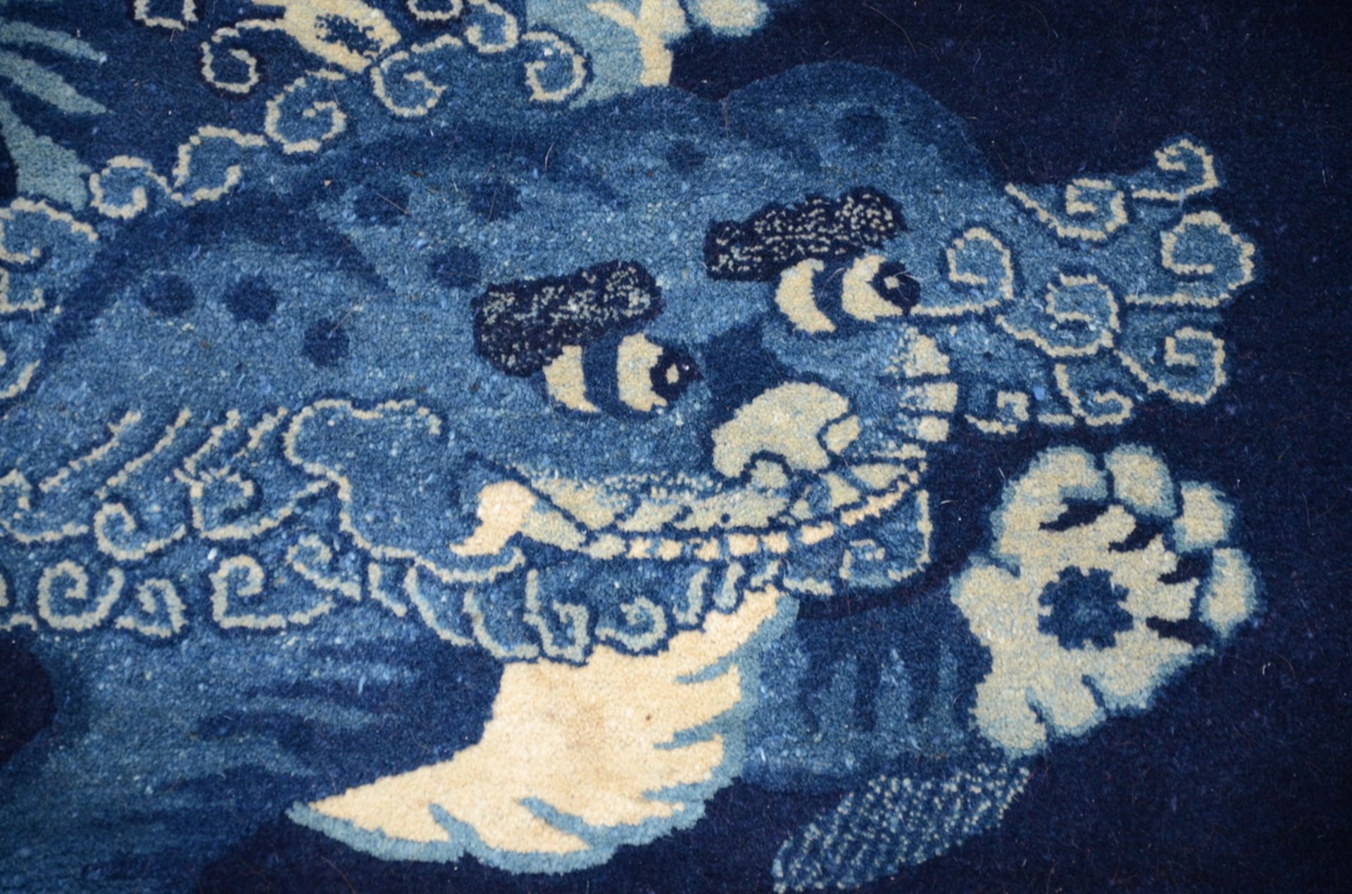 Chinese wool carpet 'Foo dog' (182x125 cm) - Image 3 of 4