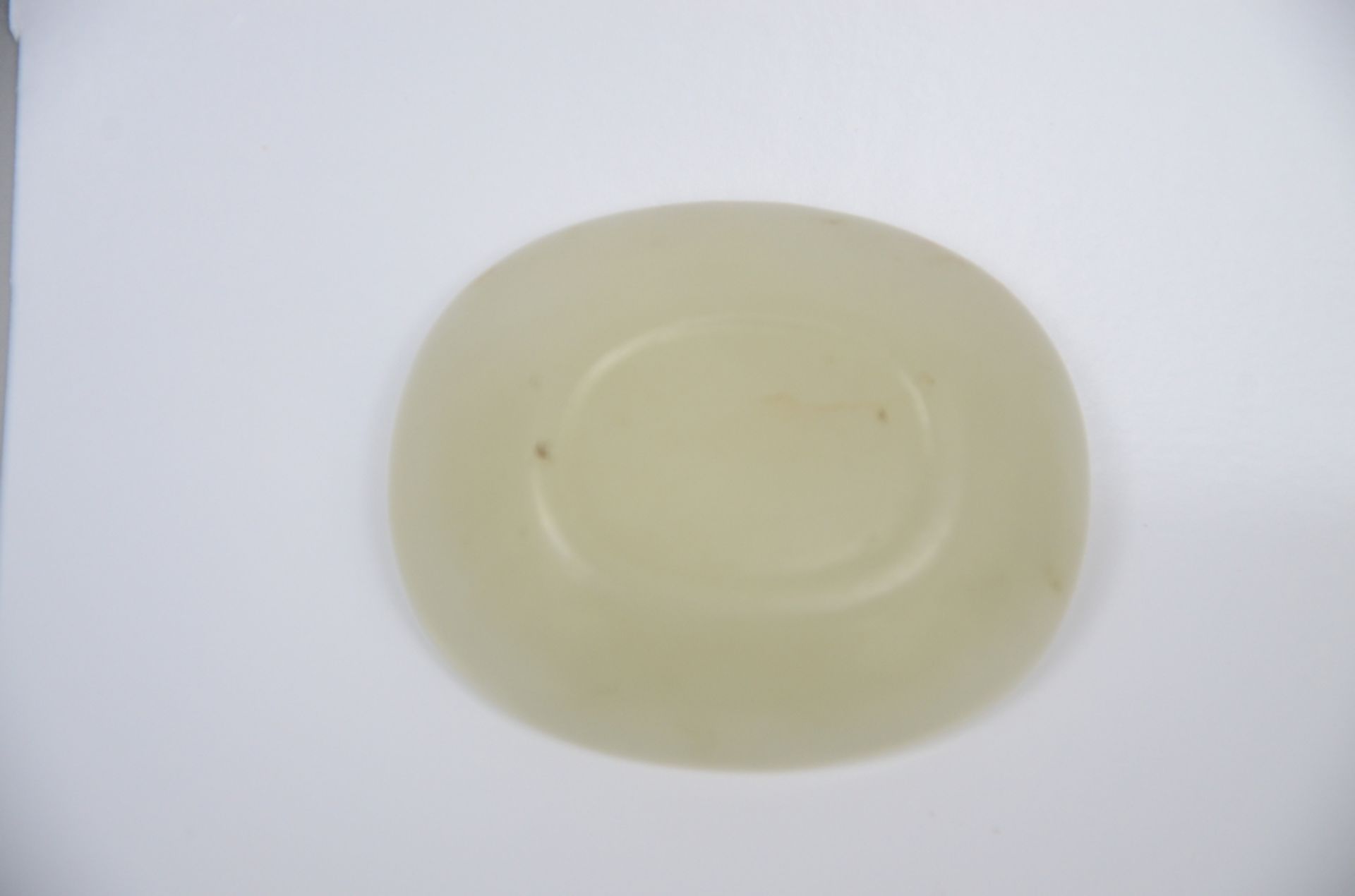 Lot: bi disc and box in jade (dia 6 cm) (3x6x5 cm) - Image 4 of 6