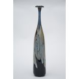 Michael Harris (England 1979): vase in glass (40 cm)