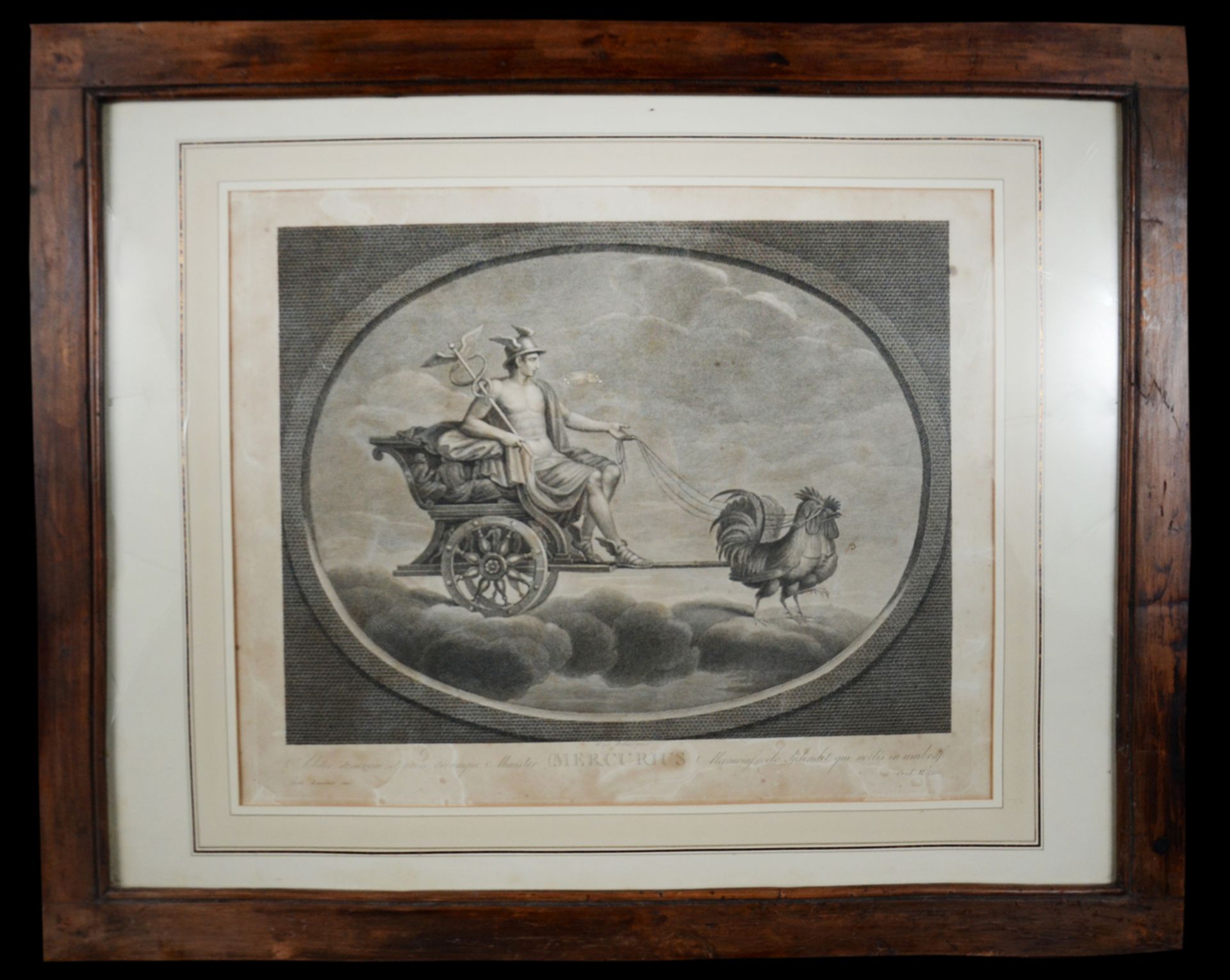 Four Empire engravings 'mythological representation' (35x44cm) (*) - Image 3 of 4