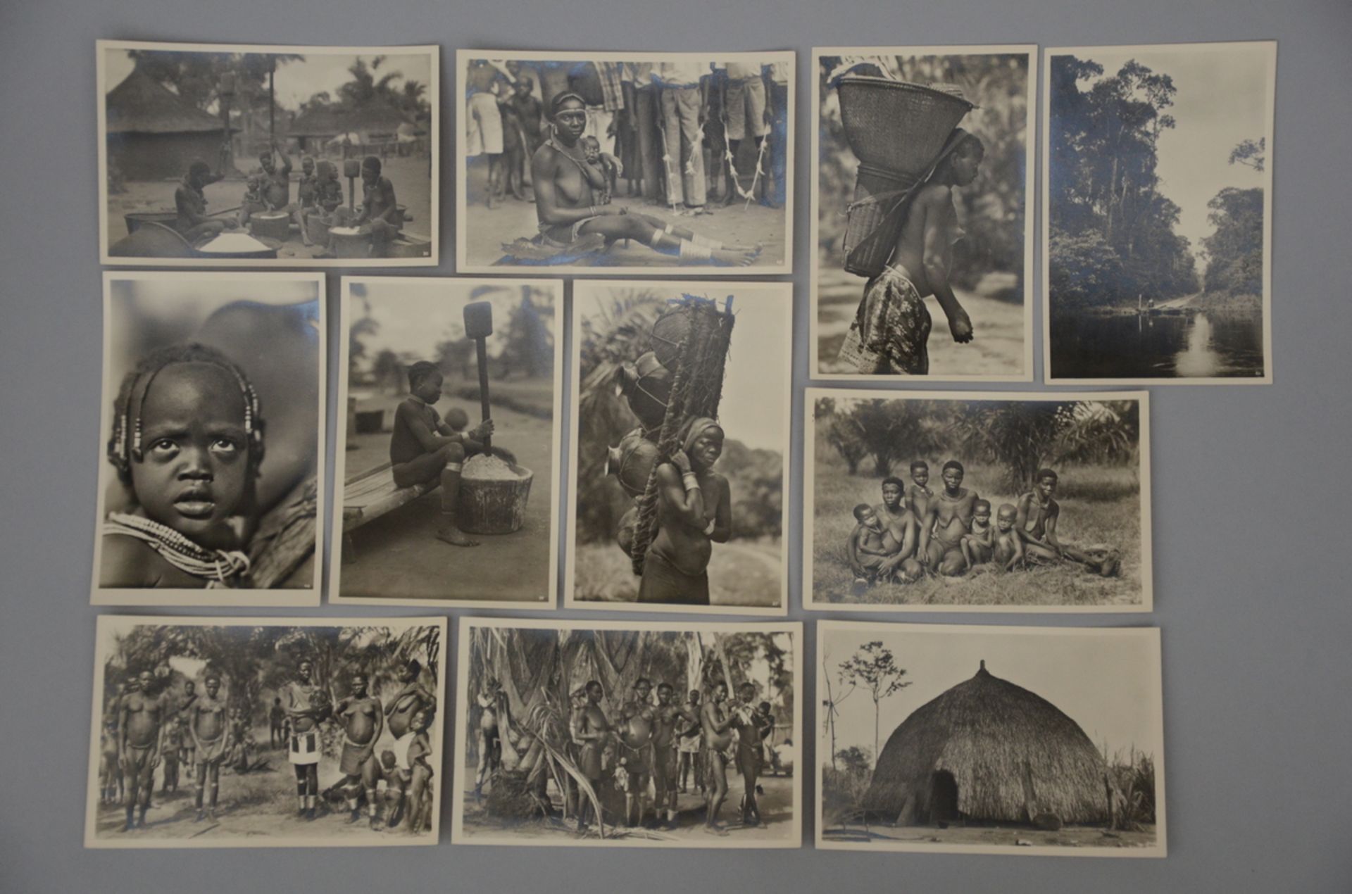 Collection of 198 postcards by C. Zagourski - Leopoldville (2iËme sÈrie) 'l'Afrique qui disparait' - Image 6 of 6