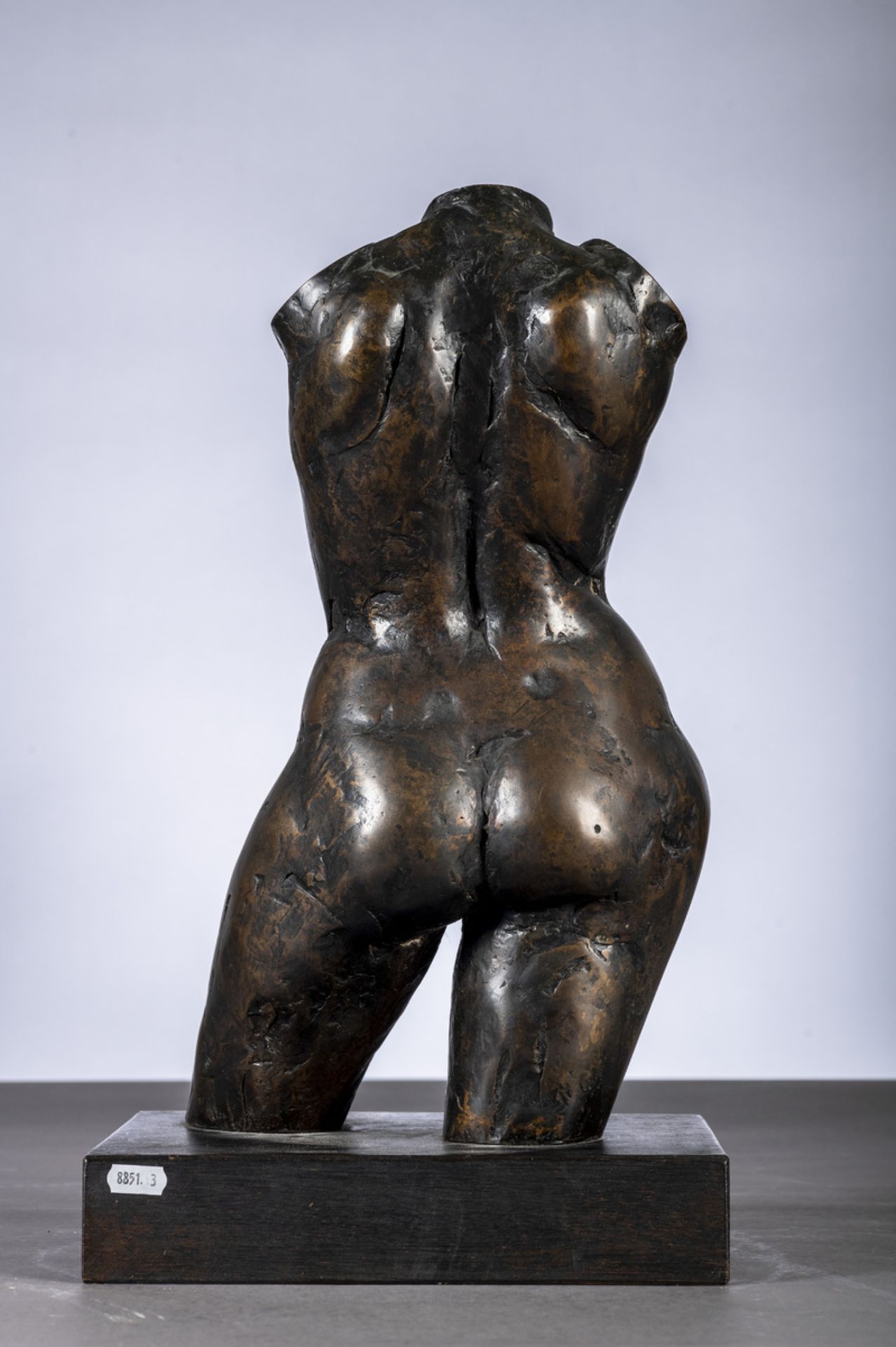 IrenÈe Duriez: bronze sculpture 'torso' (42x25x18cm) - Image 2 of 3