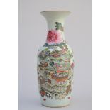 A Chinese porcelain vase 'antiquities' (h58cm) (*)