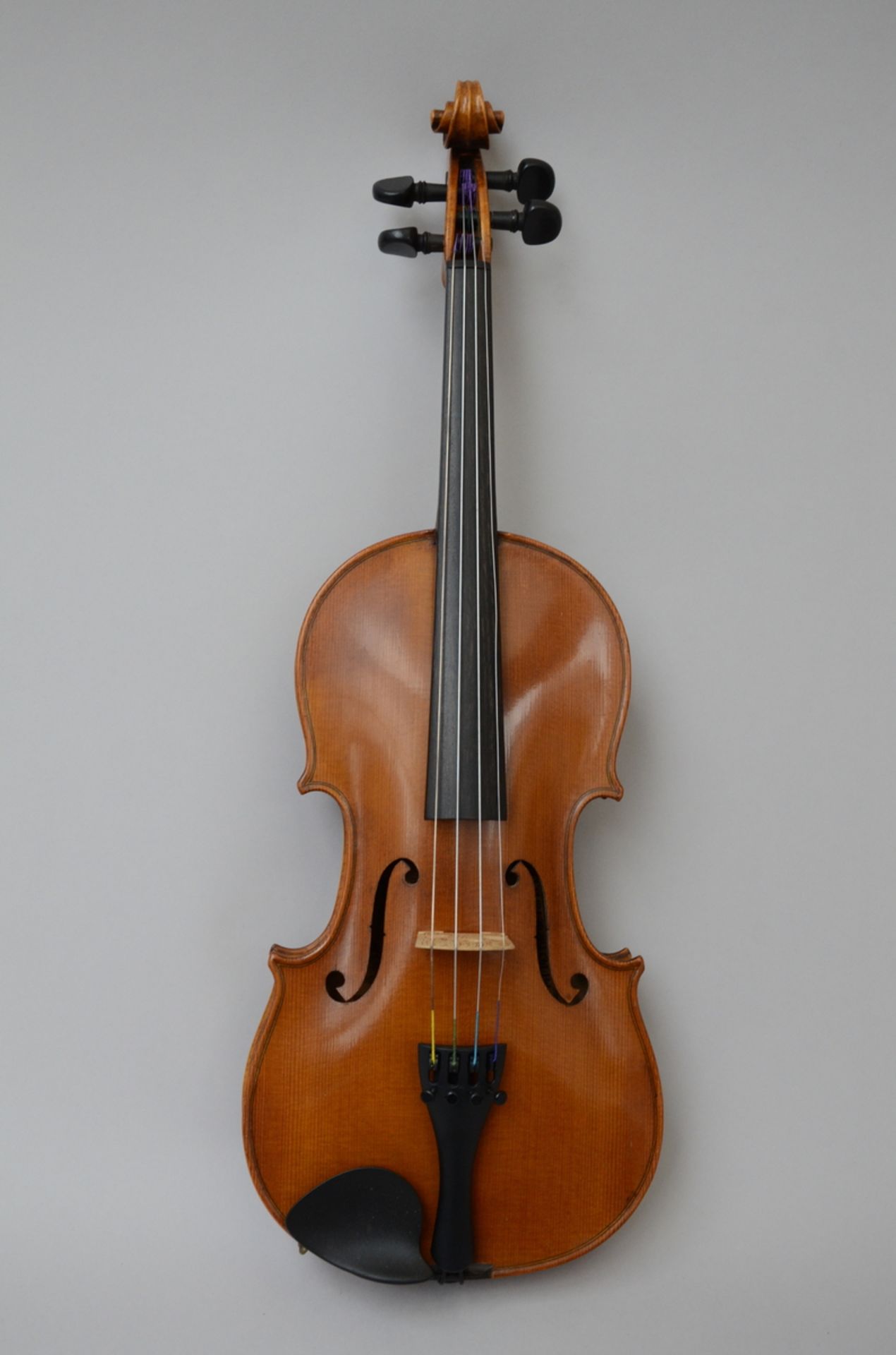 Violin in case 'Michel Gerard' Paris 1928 (length 35cm) - Image 2 of 7