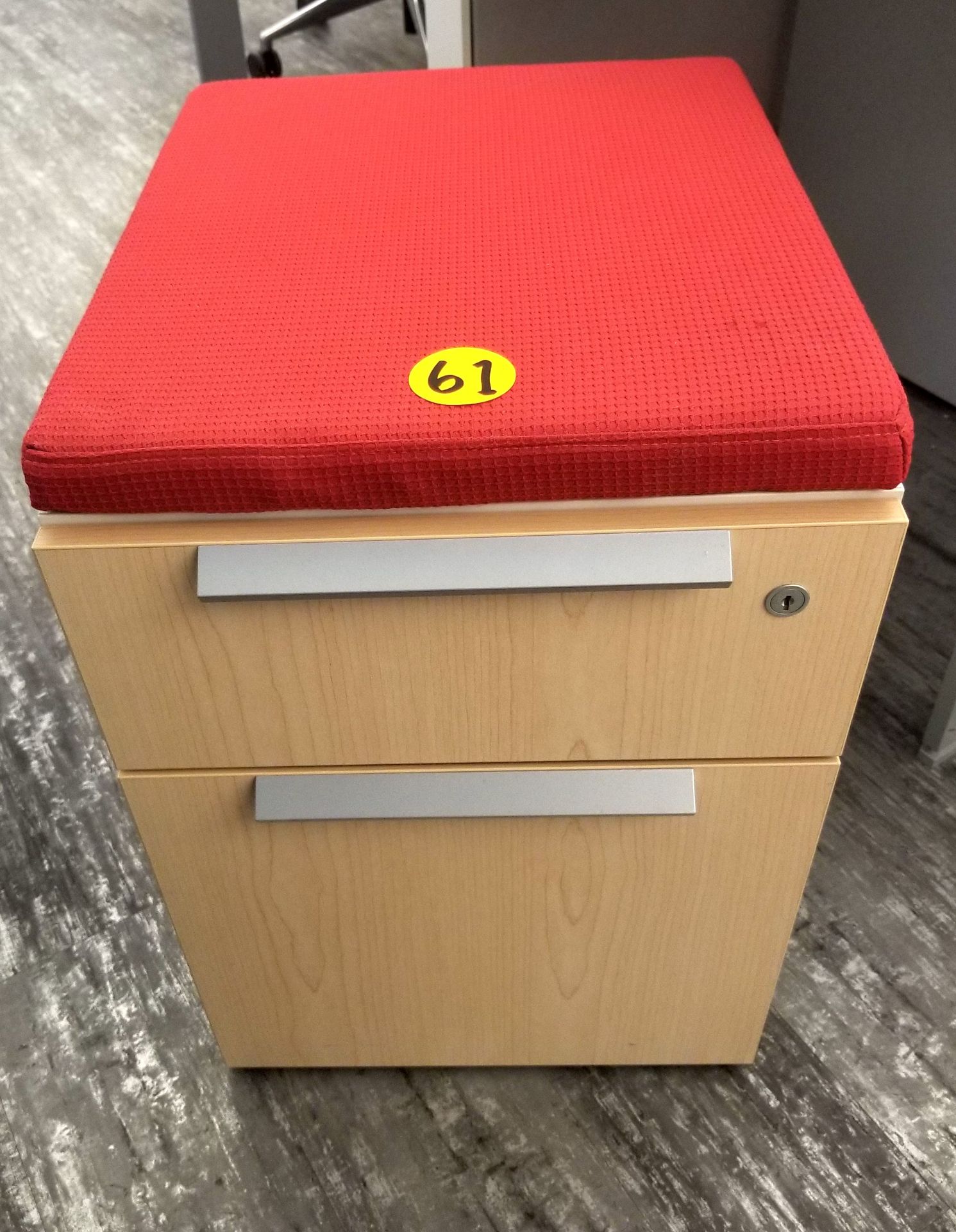 TEKNION - MOBILE FILE/STORAGE PEDESTAL W/ SEAT