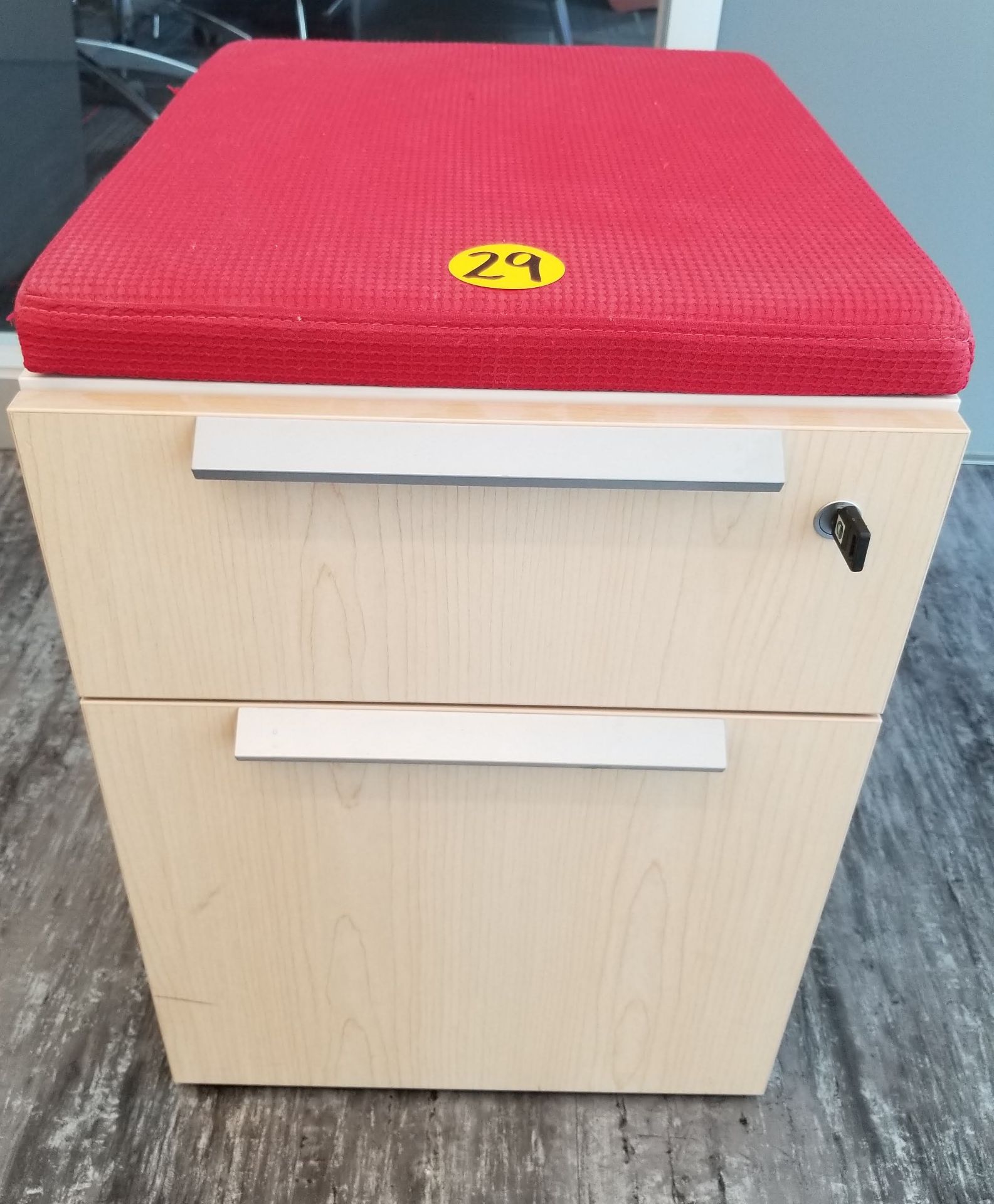 TEKNION - MOBILE FILE/STORAGE PEDESTAL W/ SEAT