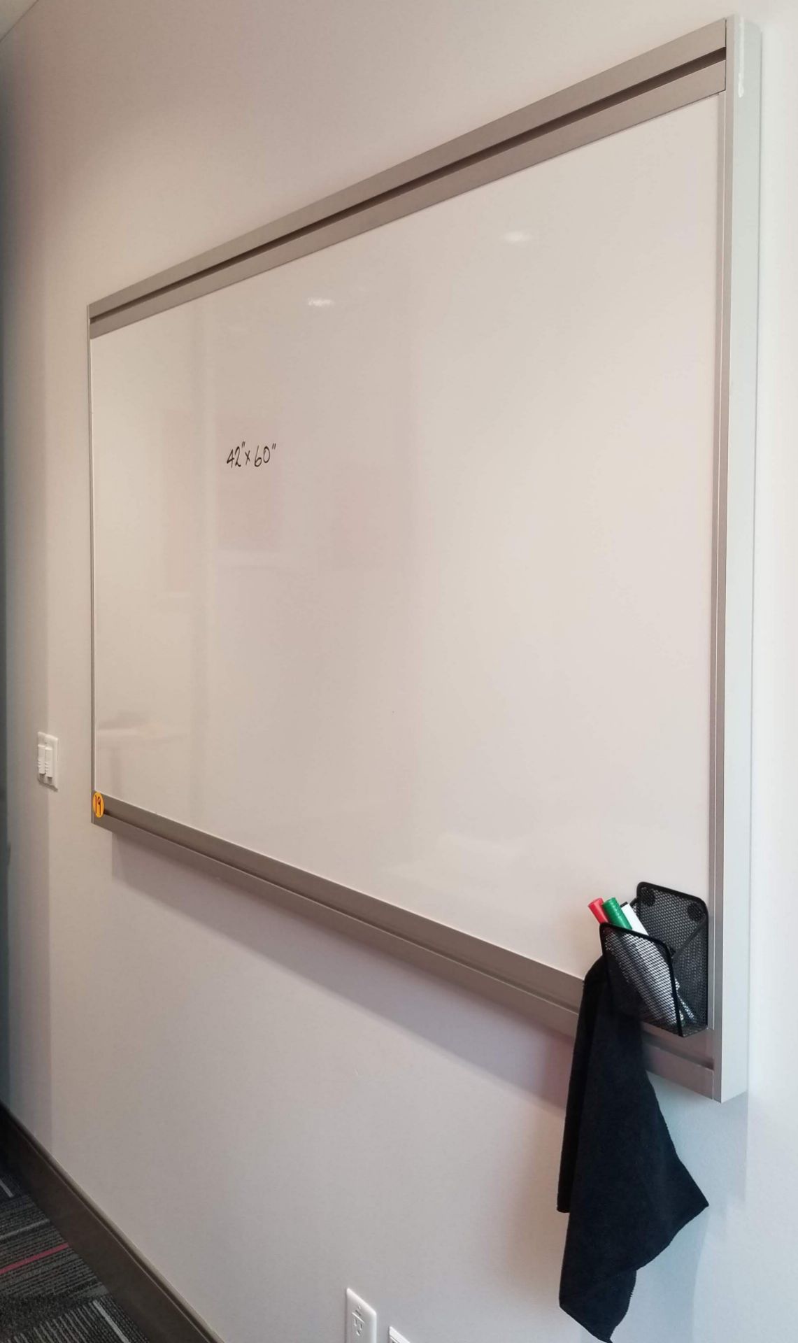 WHITE BOARD - 42" x 60" - Image 2 of 3