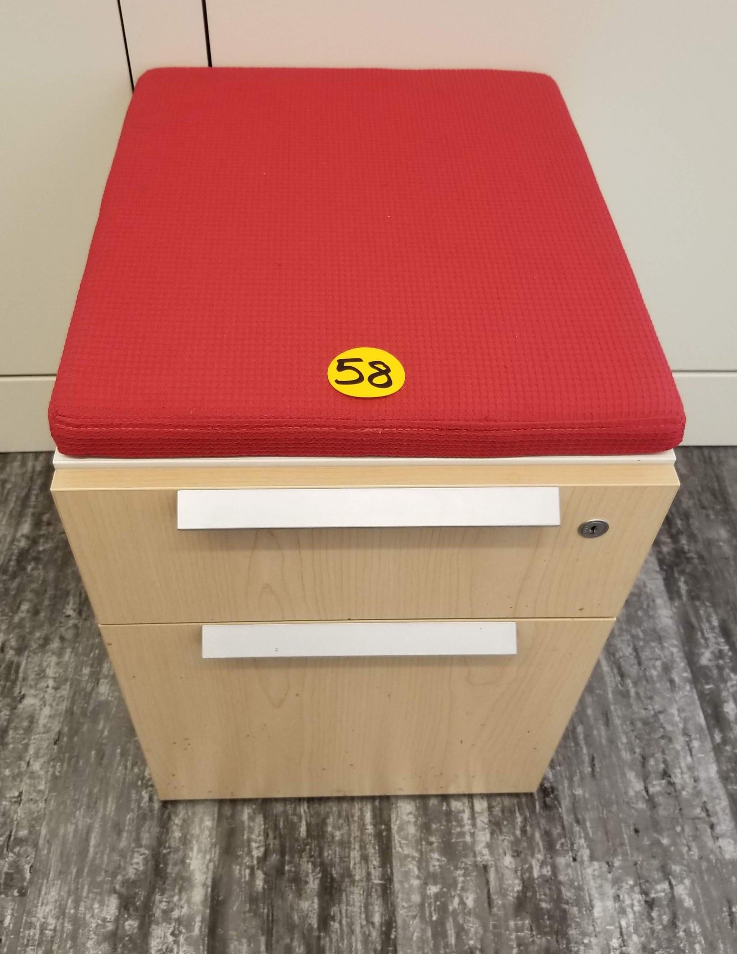 TEKNION - MOBILE FILE/STORAGE PEDESTAL W/ SEAT