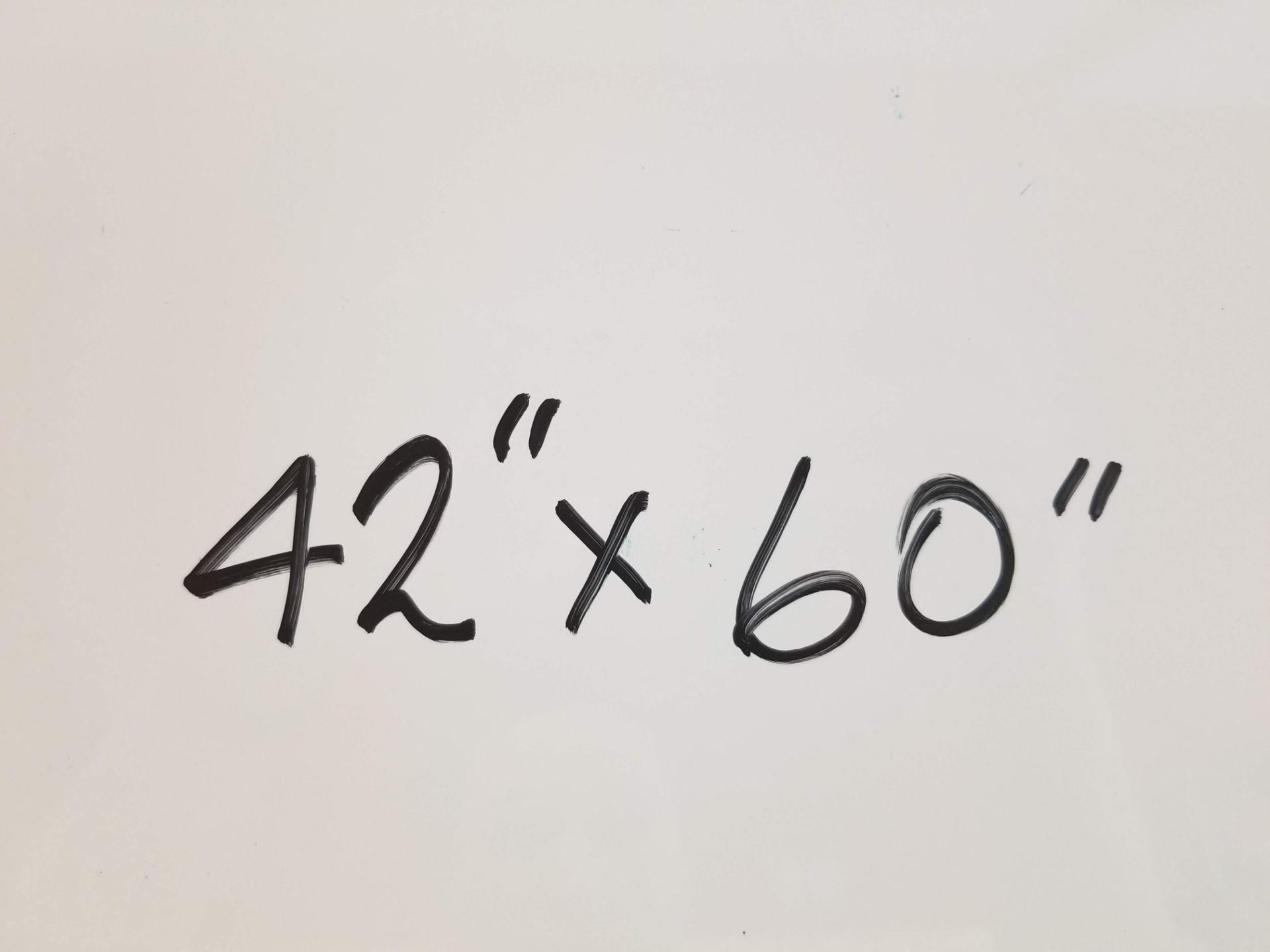 WHITE BOARD - 42" x 60" - Image 3 of 3