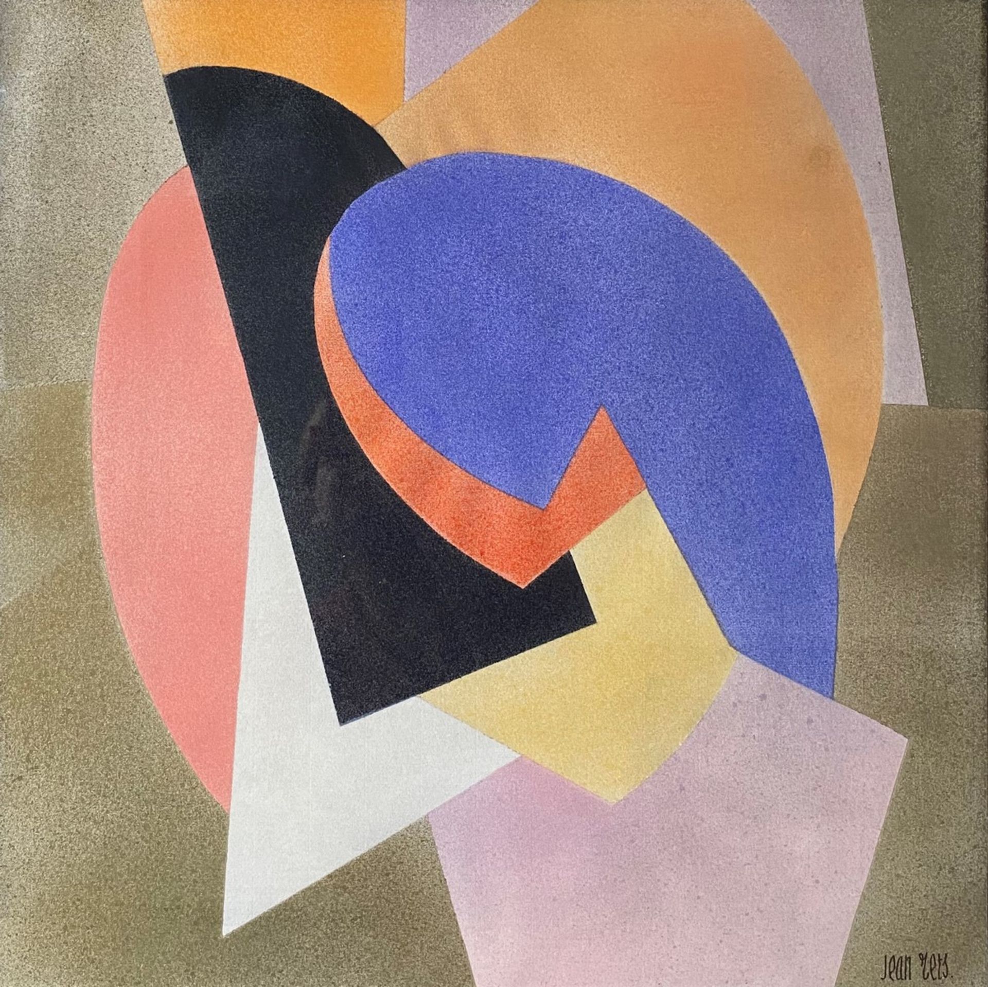 Jean RETZ (1910-1998)Composition géométrique