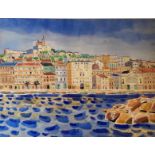 Vaclav SPALA (1885-1946)Le vieux port de Marseille