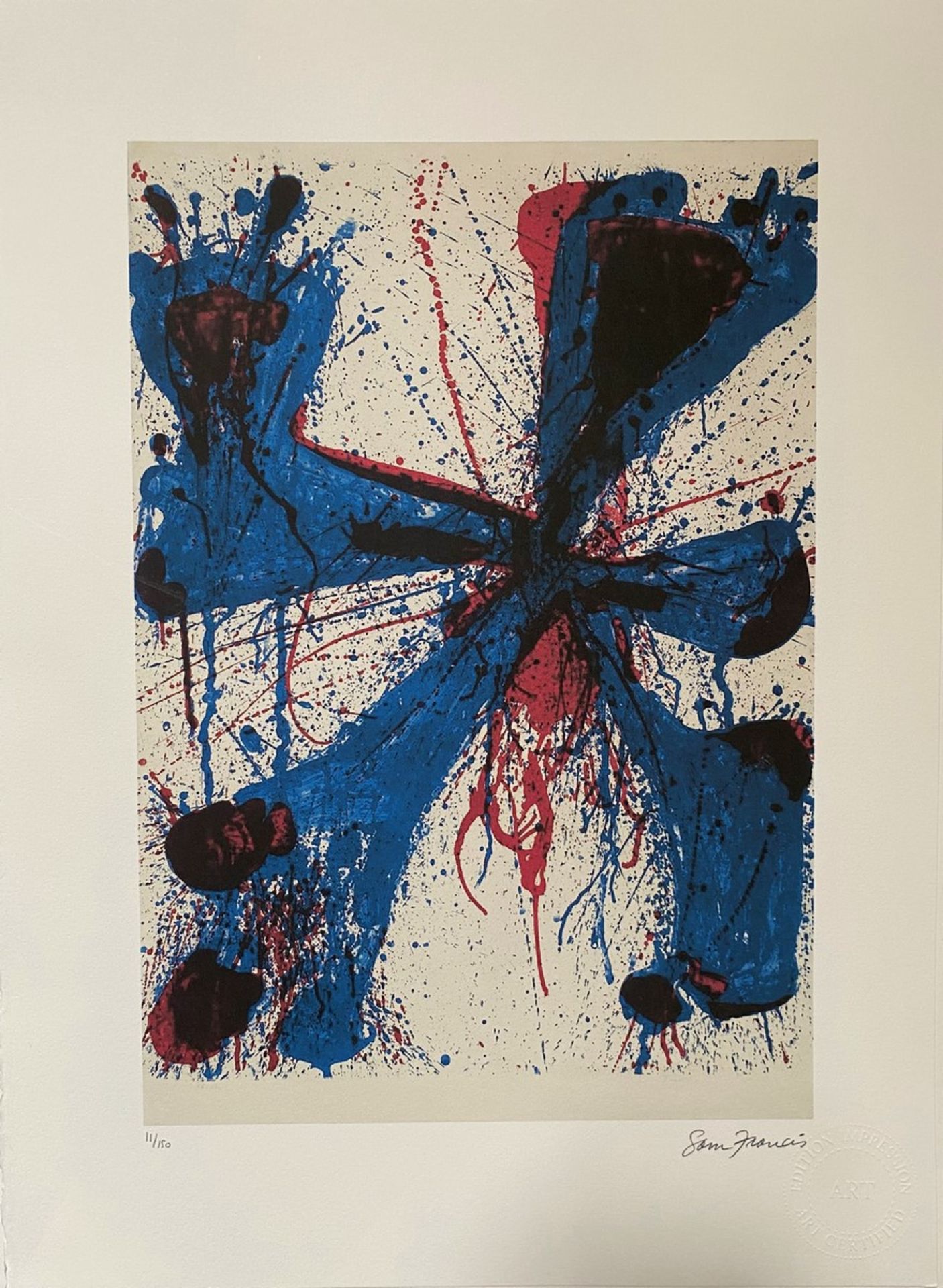 Sam FRANCIS (1923-1994), D’Après