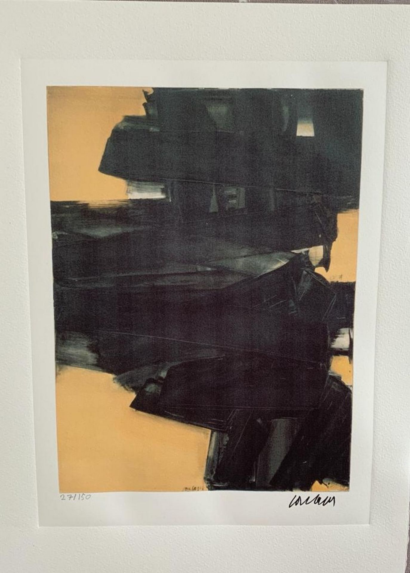 Pierre SOULAGES (Né en 1919)D’Après