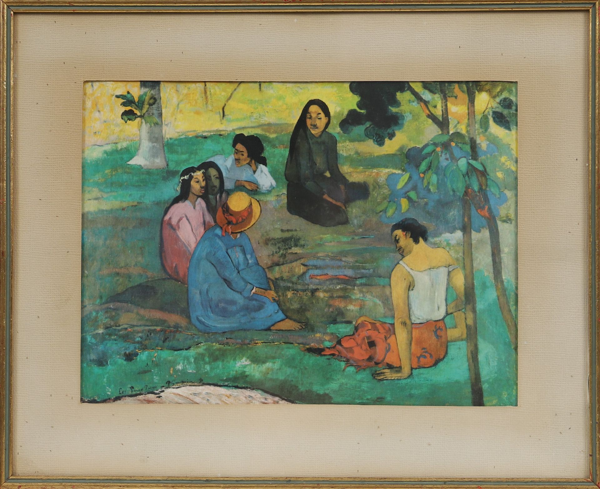 Paul Gauguin (1848-1903) Artiste peintre postimpressionniste français Lithographie [...]
