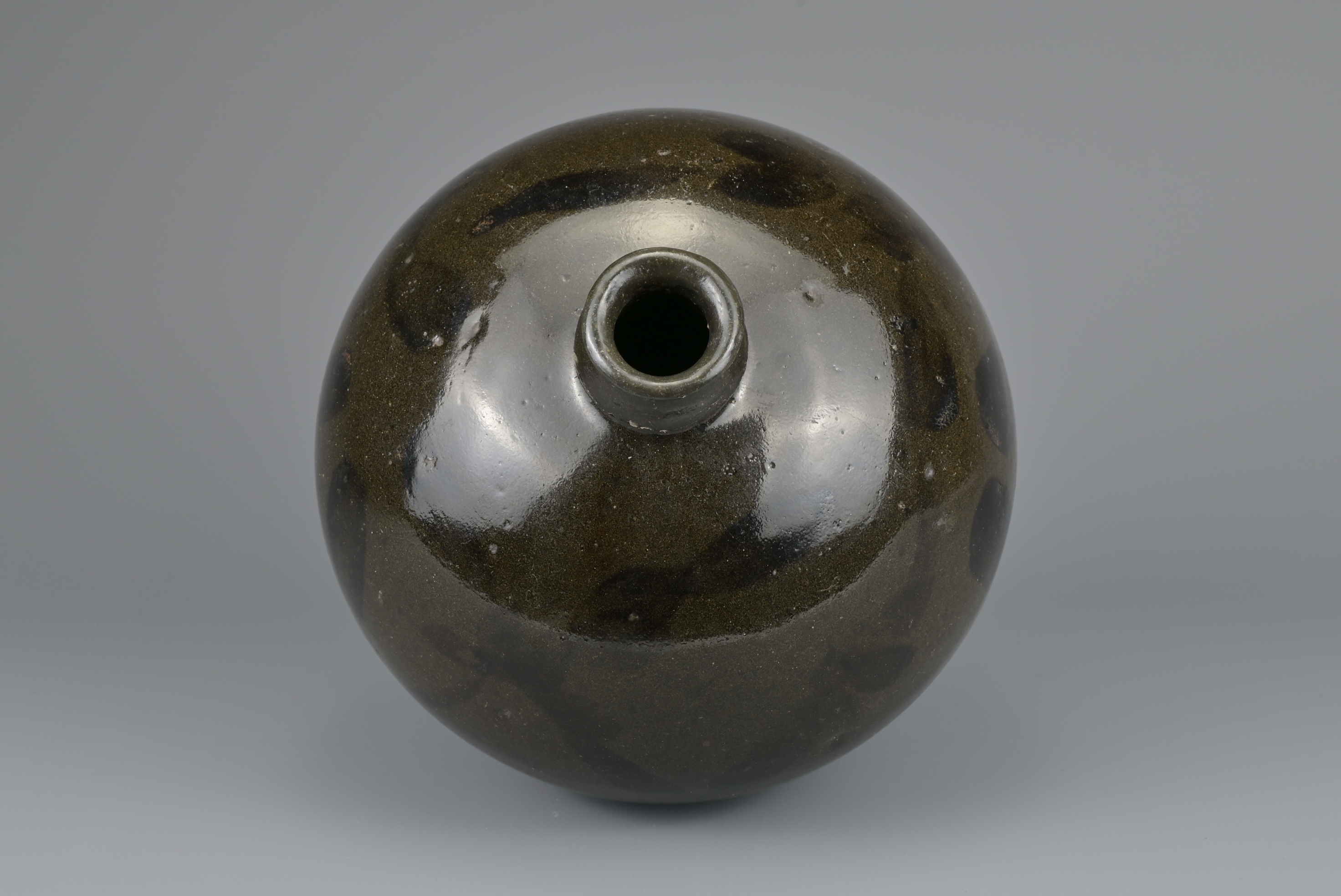 CHINESE CIZHOU BLACK-GLAZED WINE JAR, JIN DYNASTY - Image 5 of 7