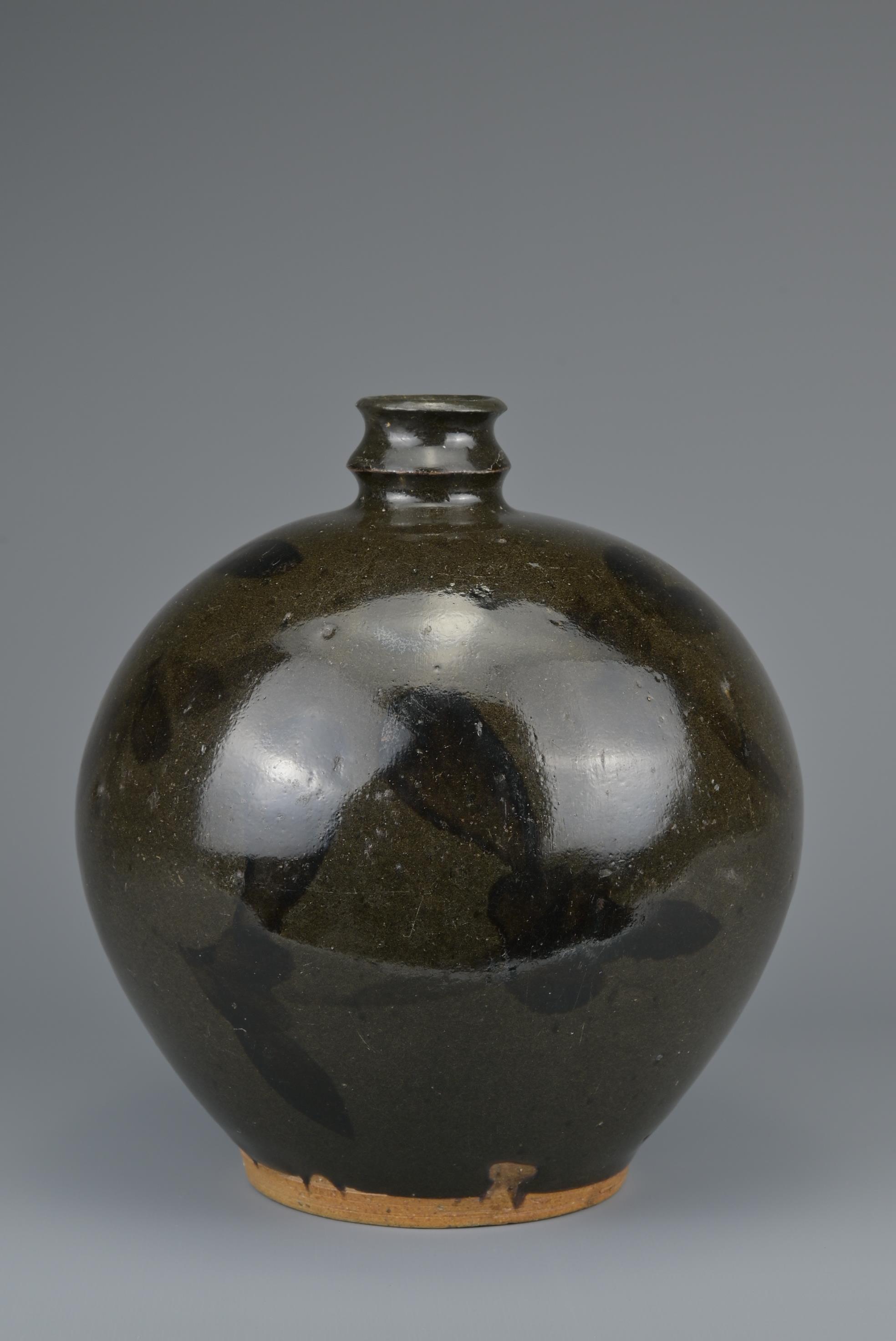 CHINESE CIZHOU BLACK-GLAZED WINE JAR, JIN DYNASTY - Image 2 of 7