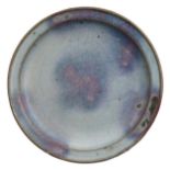 CHINESE JUNYAO PURPLE SPLASHED DISH, SONG DYNASTY